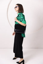 ASTORIA handbag - Black Suede