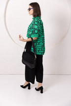 ASTORIA handbag - Black Suede