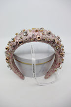 High Headband Abby with Swarovski and Preciosa Crystals