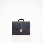 Leather Briefcase No. 99 - Black