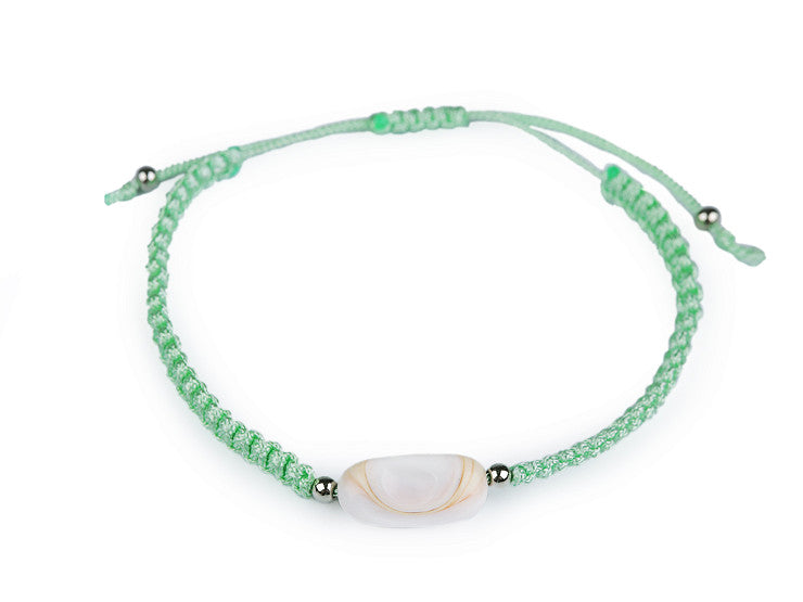 Shamballa náramok mentolová