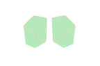 Folded Wide Earrings