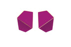 Folded Wide Earrings