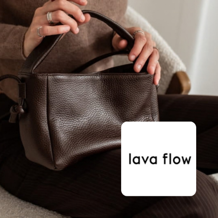Lava flow obrázok s logom