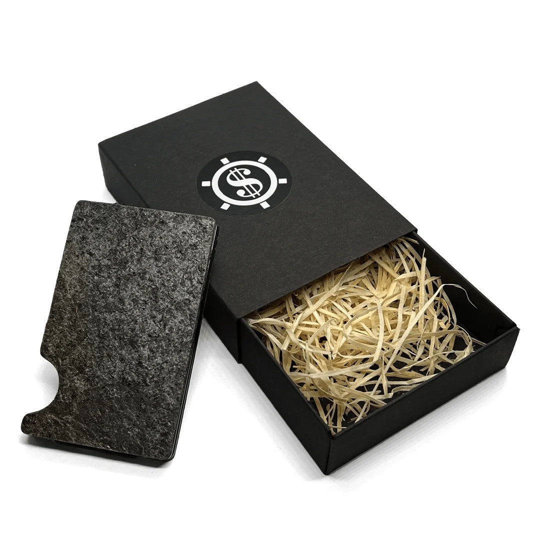 Dark Birch - Card Holder with RFID Blocking