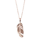 Aether Feather L Necklace