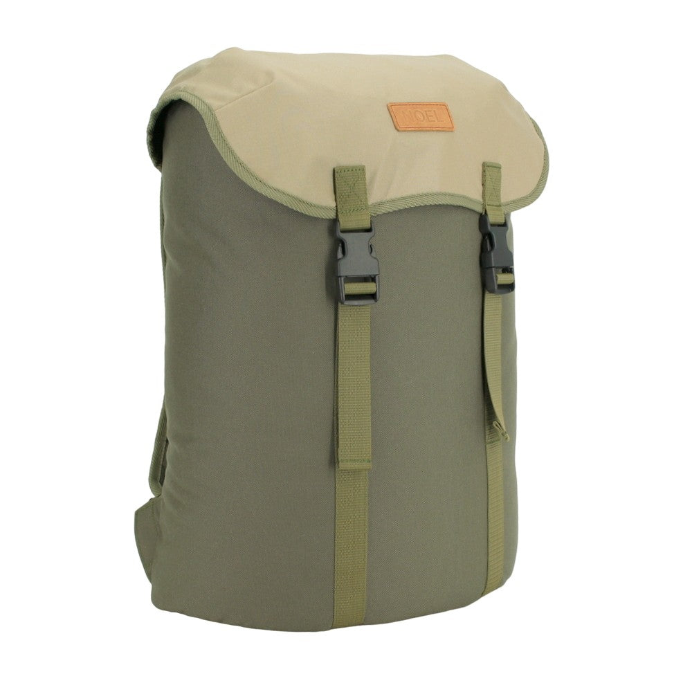 Cafe Backpack - Khaki & Beige