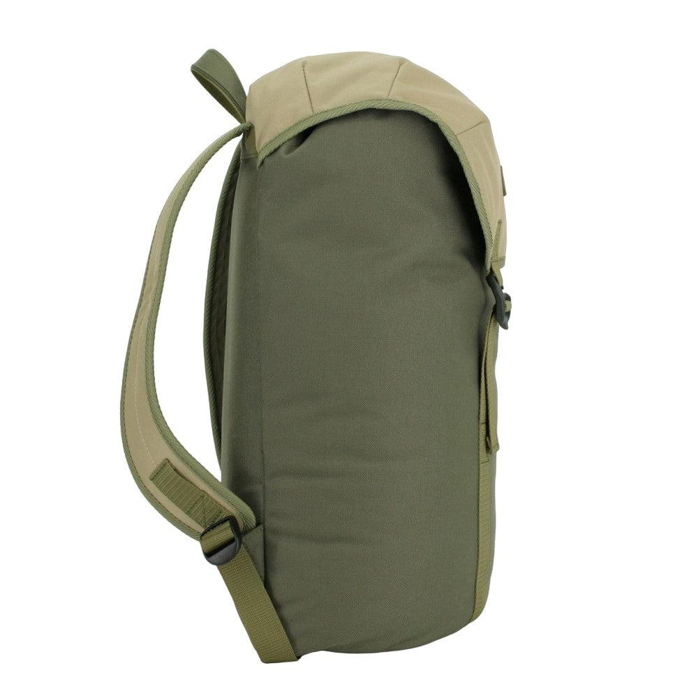 Cafe Backpack with G-hook - Khaki & Beige