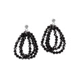 Cherie Boho S Earrings - Rose Gold and Silver