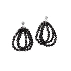 Cherie Boho S Earrings - Rose Gold and Silver