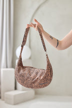 Hobo Bag - Cream and Dots