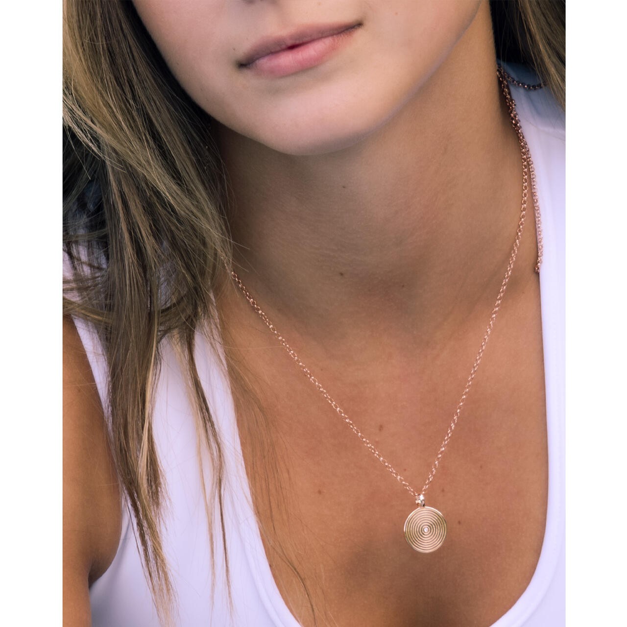 Illumi Infinity Pendant Necklace