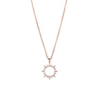 Illumi ZC Sun Pendant Necklace