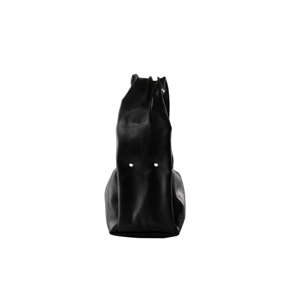 Soft Leather Baguette Handbag Luna