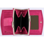Leather Women's Wallet with Mirror 24-33