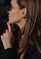 Radius Earrings - Gold