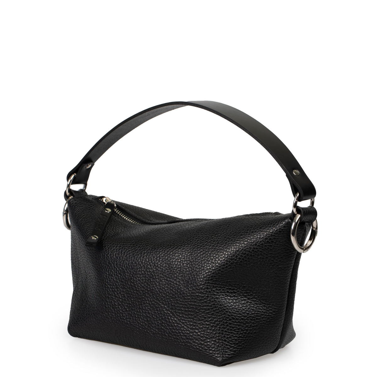 Soft Leather Baguette Handbag Selena