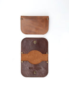 SUNDAY Wallet - Marble Brown and Chestnut
